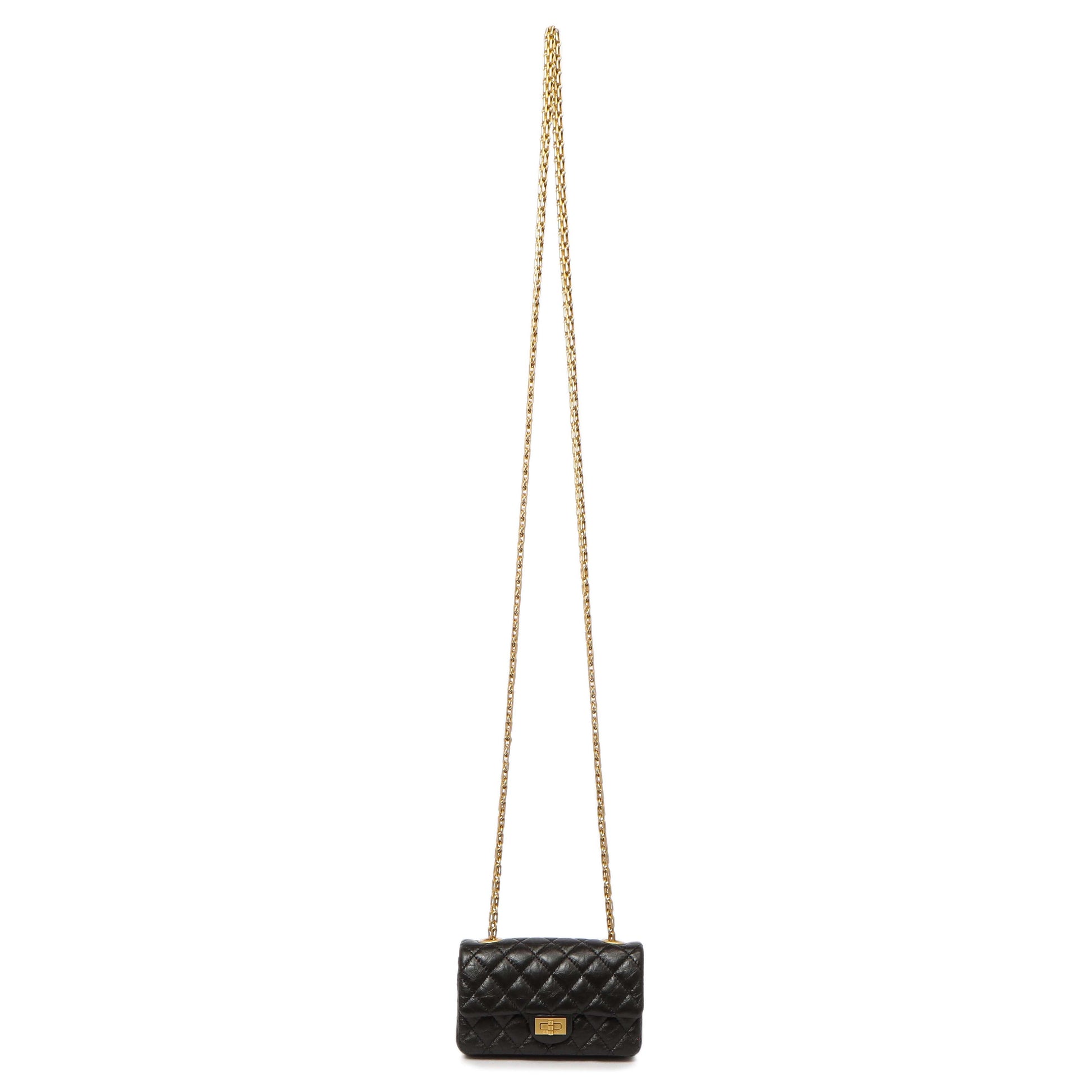 Exclusive Chanel Black Lambskin, Calfskin, Tweed Success Story Mini Bags — Back View