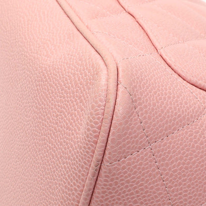 Exclusive Chanel Pink Quilted Caviar Medallion Tote — Alternate View 7