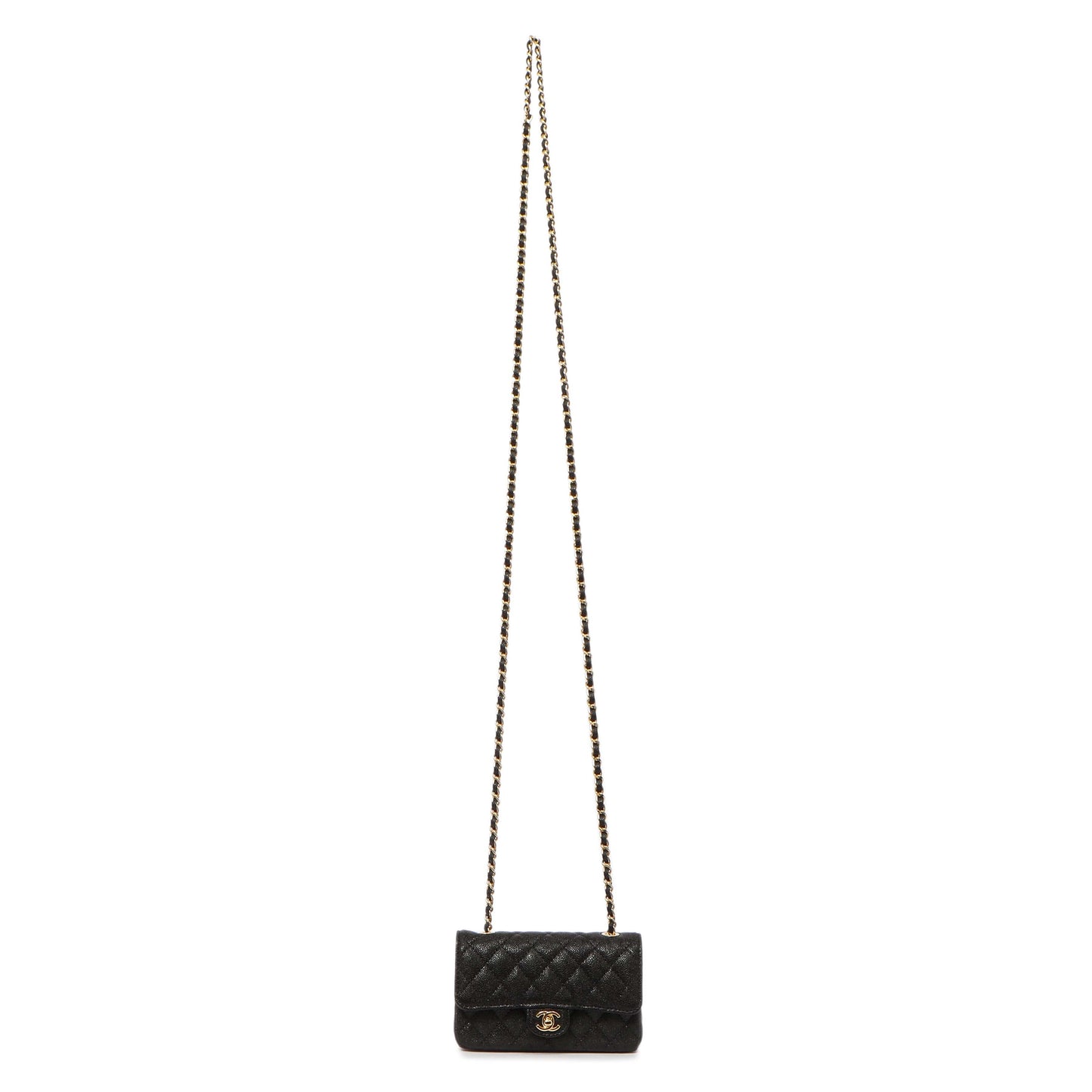 Exclusive Chanel Black Lambskin, Calfskin, Tweed Success Story Mini Bags — Top View