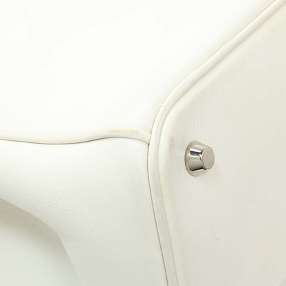 Exclusive Christian Dior White Calfskin Large Diorissimo Tote — Lifestyle View