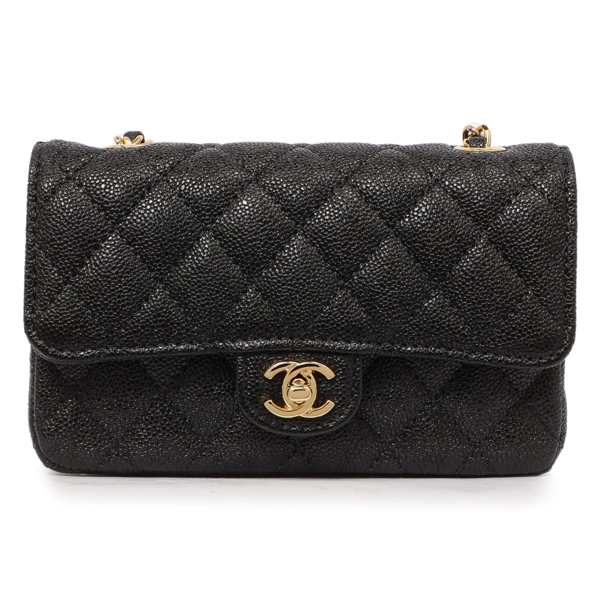 Exclusive Chanel Black Lambskin, Calfskin, Tweed Success Story Mini Bags — Alternate View 13