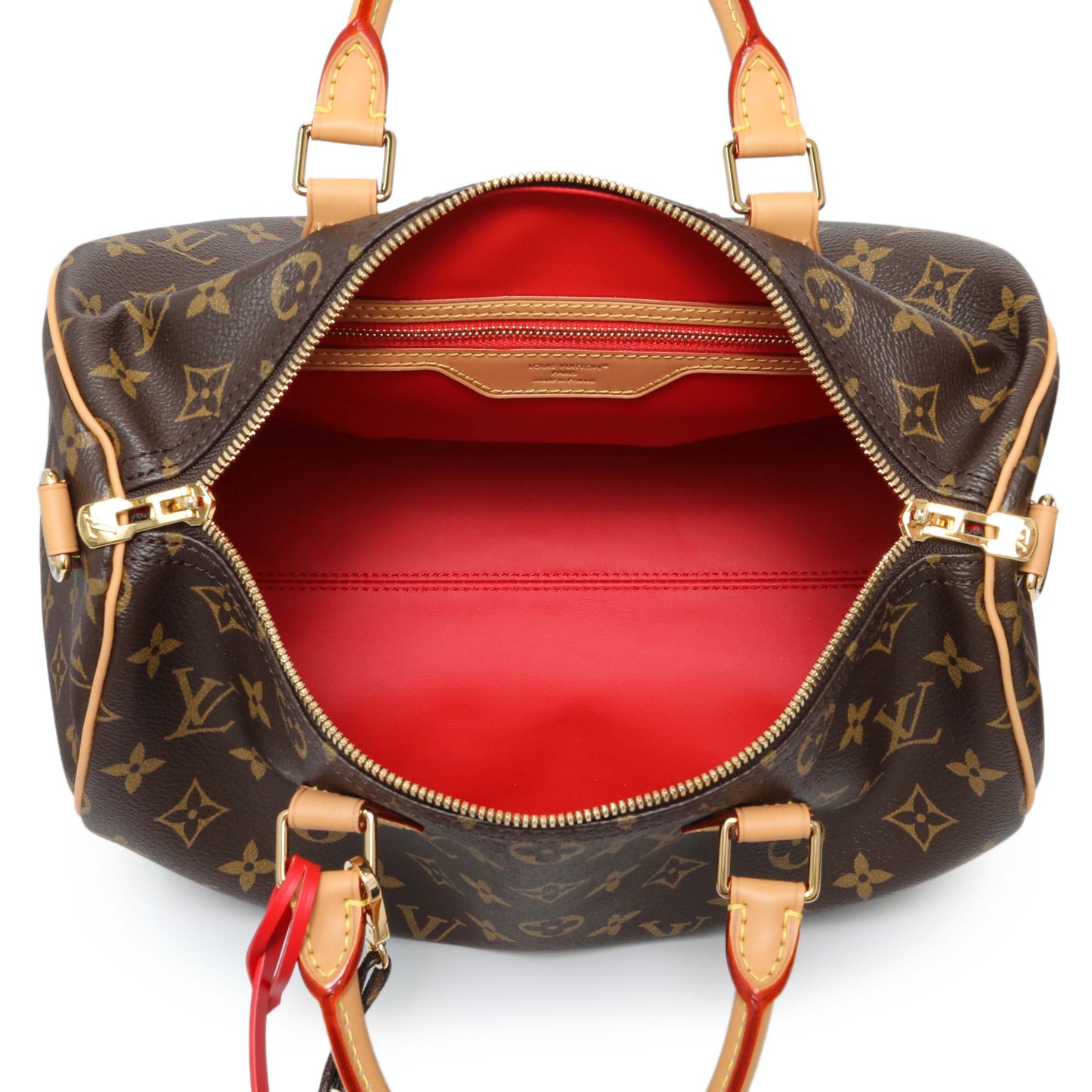 Exclusive Louis Vuitton Monogram Speedy Soft Crafty 30 — Top View