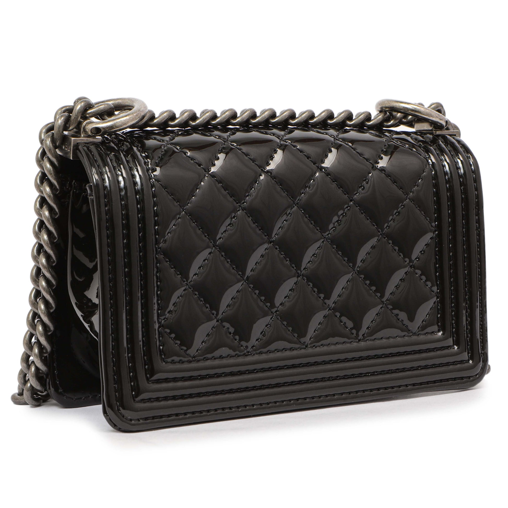Exclusive Chanel Black Lambskin, Calfskin, Tweed Success Story Mini Bags — Alternate View 20