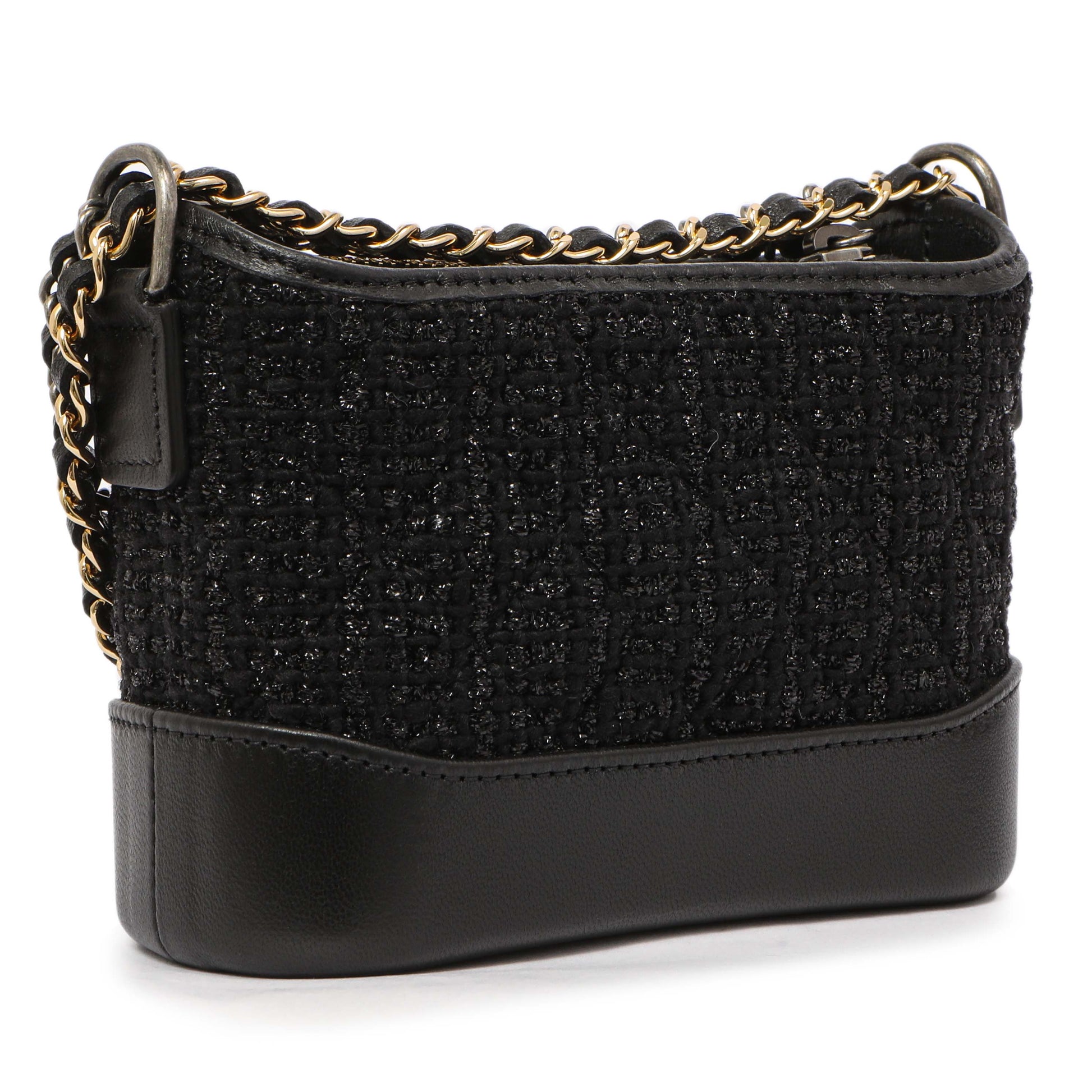 Exclusive Chanel Black Lambskin, Calfskin, Tweed Success Story Mini Bags — Alternate View 26