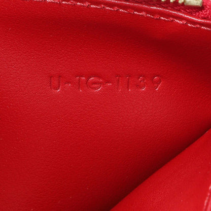 Exclusive Celine Red Calfskin C Wallet on Chain — Alternate View 11