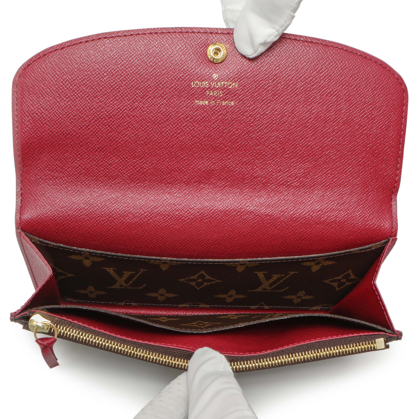 Exclusive Louis Vuitton Monogram Fuchsia Emilie Wallet — Alternate View 12