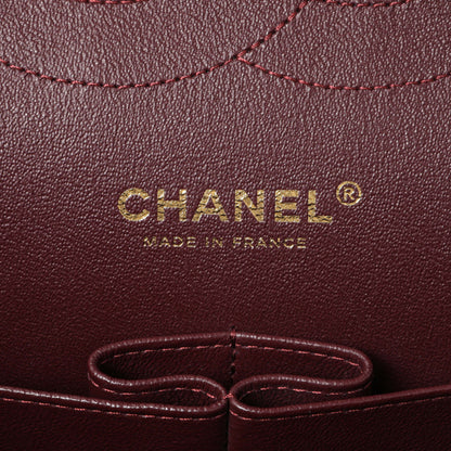 Exclusive Chanel Black Quilted Caviar Jumbo Double Flap — Detail View