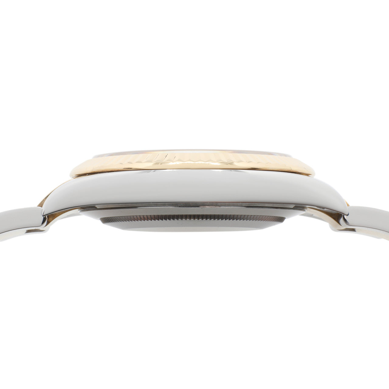 Exclusive Rolex 18K Yellow Gold Stainless Steel Datejust 41 126333 — Back View