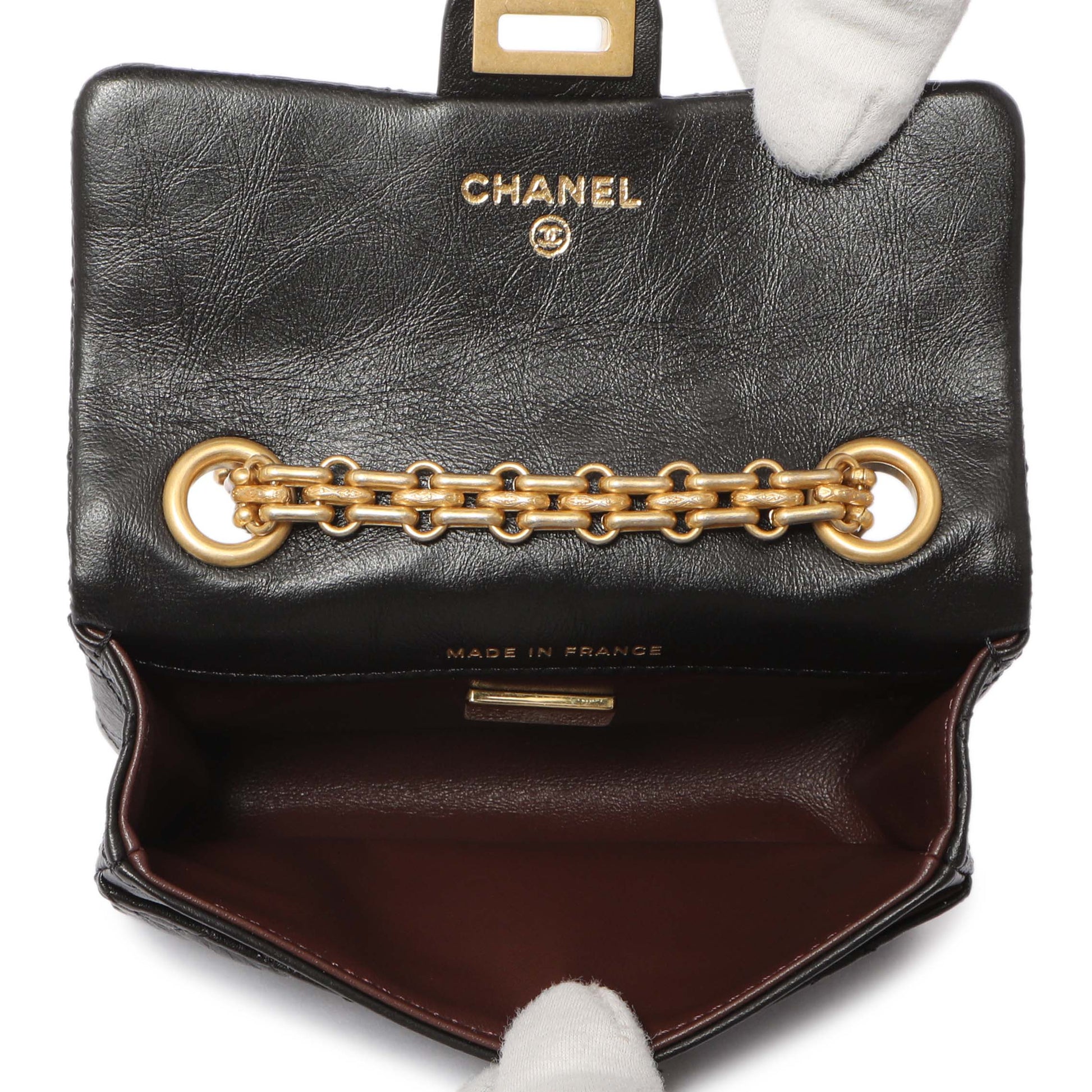 Exclusive Chanel Black Lambskin, Calfskin, Tweed Success Story Mini Bags — Alternate View 10