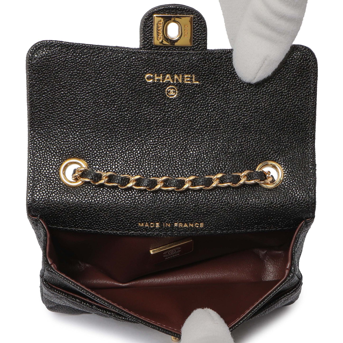 Exclusive Chanel Black Lambskin, Calfskin, Tweed Success Story Mini Bags — Alternate View 16