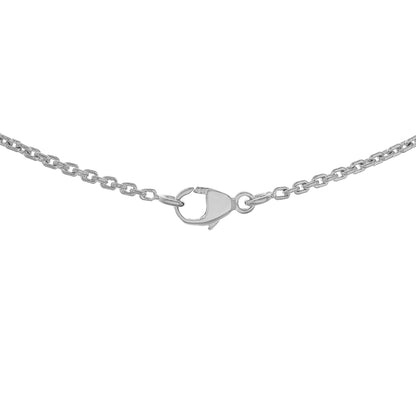 Exclusive Louis Vuitton Sterling Silver Lockit Pendant Necklace — Back View