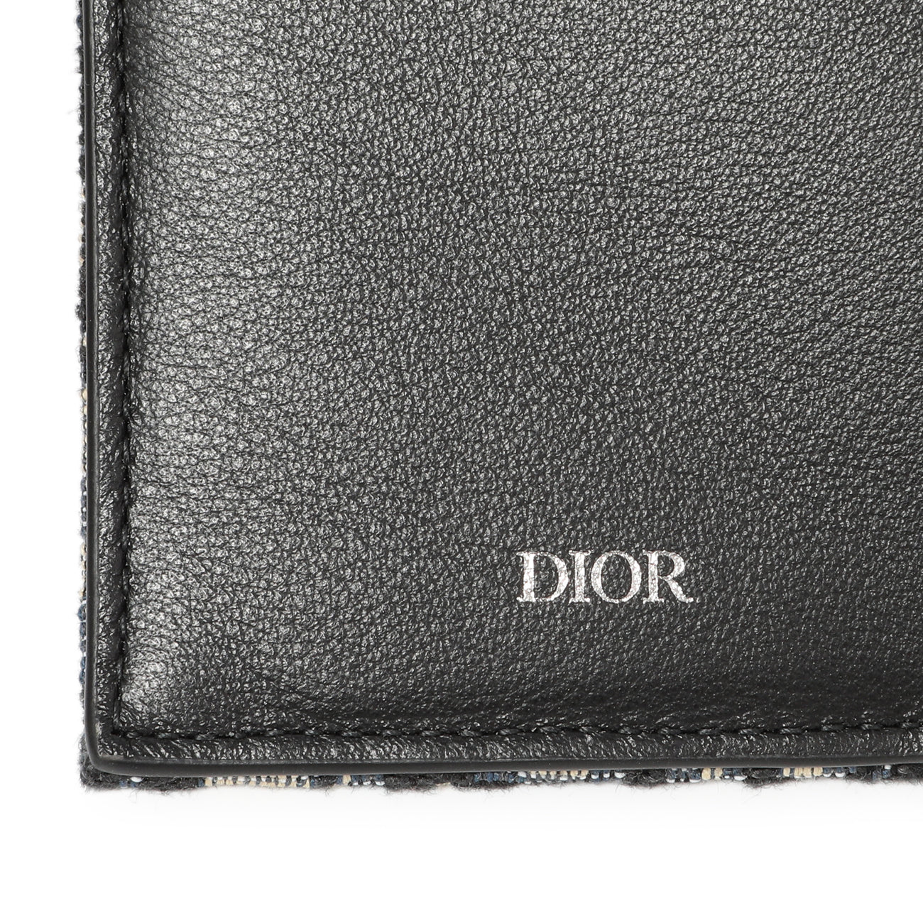 Exclusive Christian Dior Oblique Long Bifold Card Holder — Detail View