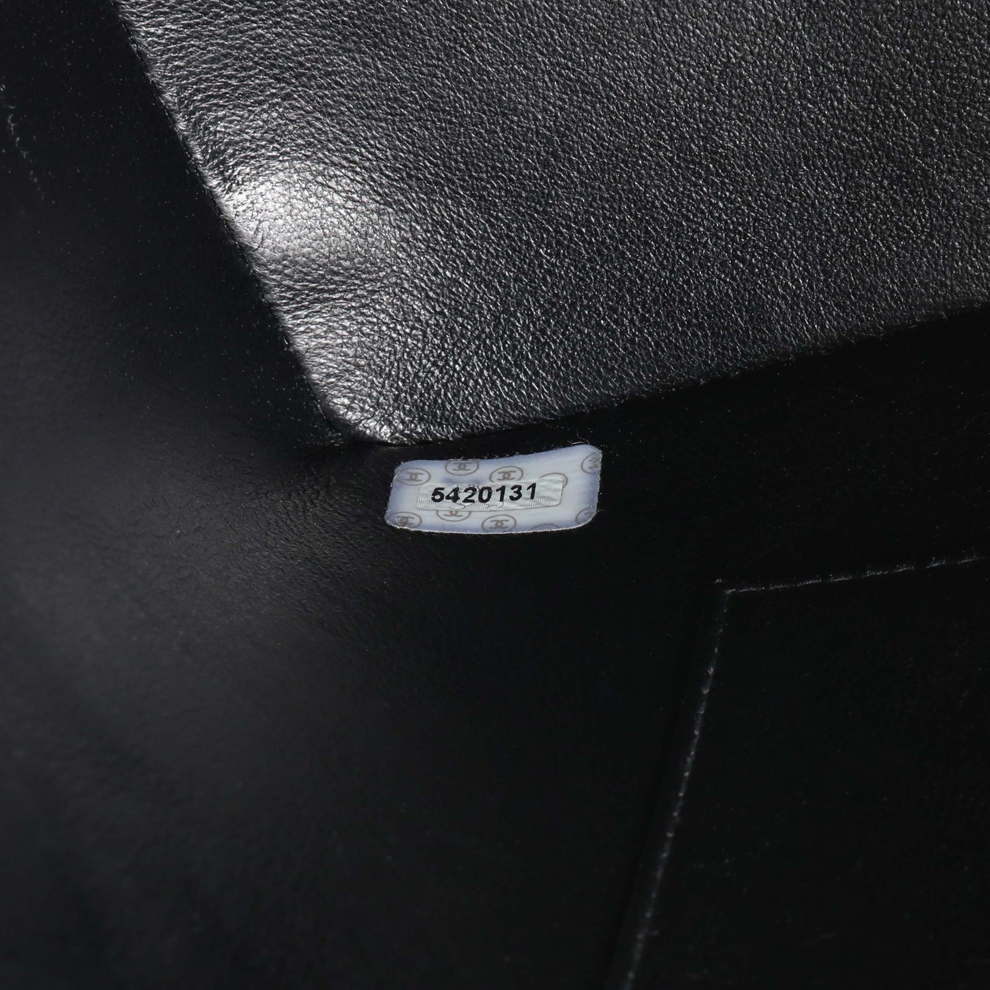 Exclusive Chanel Black Quilted Caviar Medallion Tote — Alternate View 10