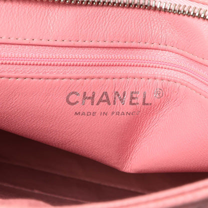 Exclusive Chanel Pink Quilted Caviar Medallion Tote — Alternate View 9