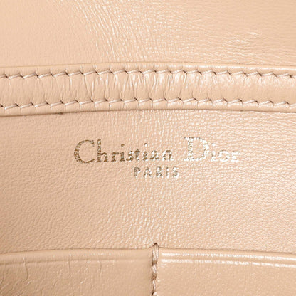 Exclusive Christian Dior Beige Grained Calfskin Diorama Wallet on Chain Pouch — Alternate View 13