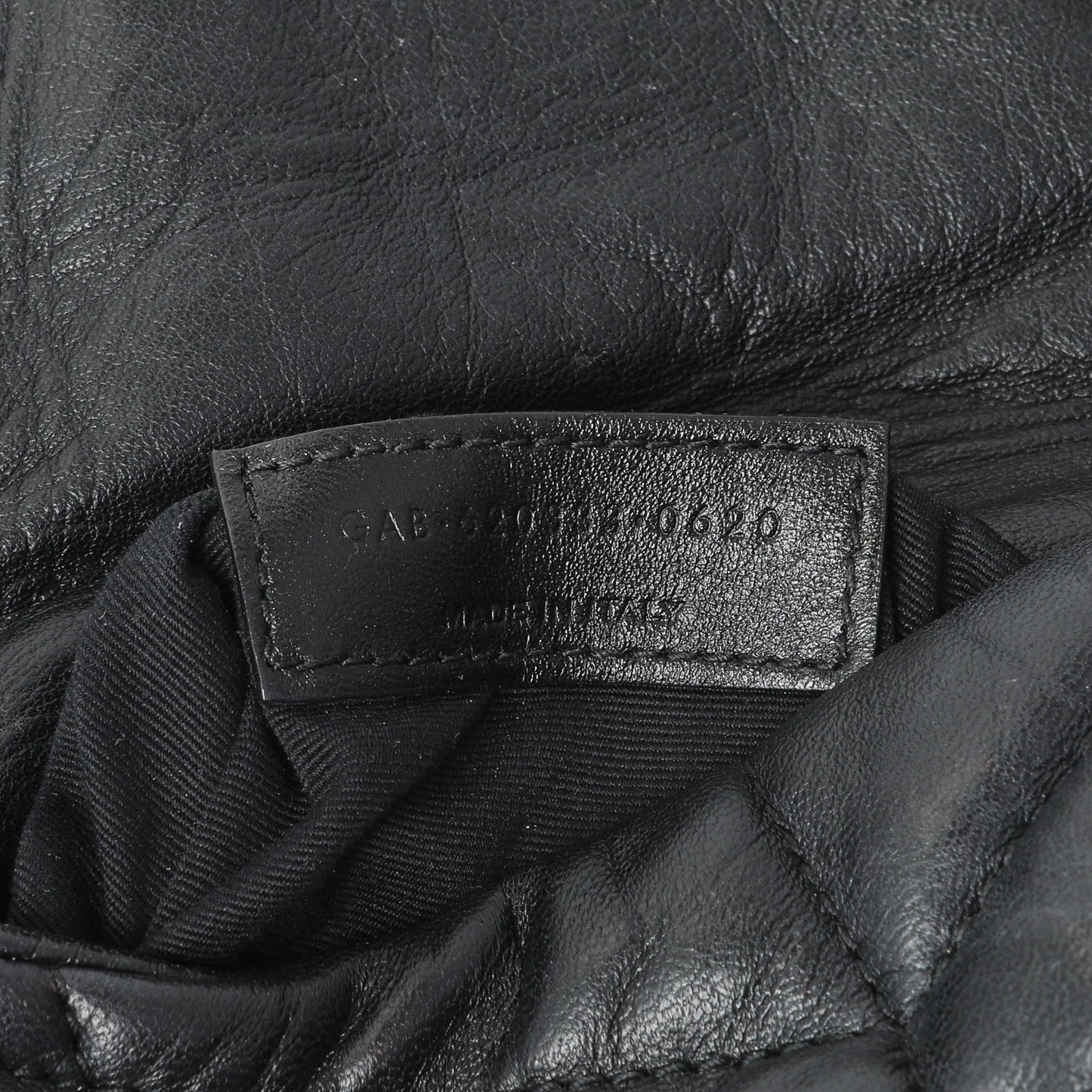 Exclusive Saint Laurent Black Lambskin Quilted Toy Loulou Puffer Monogram Chain Satchel — Lifestyle View