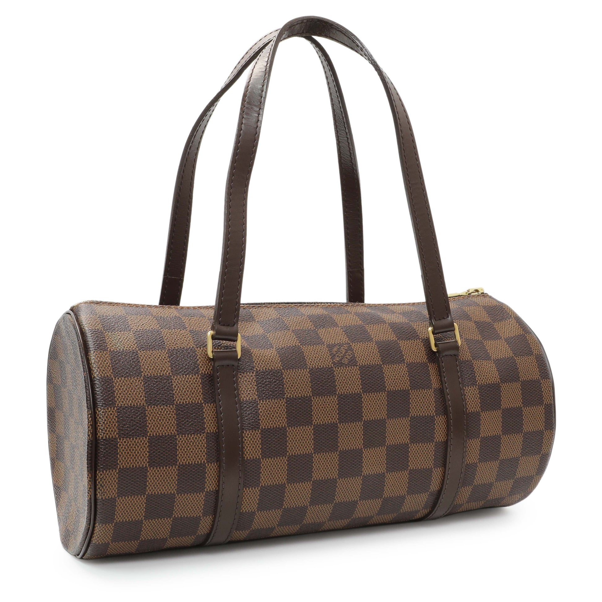Exclusive Louis Vuitton Damier Ebene Papillon 30 With Companion — Side View