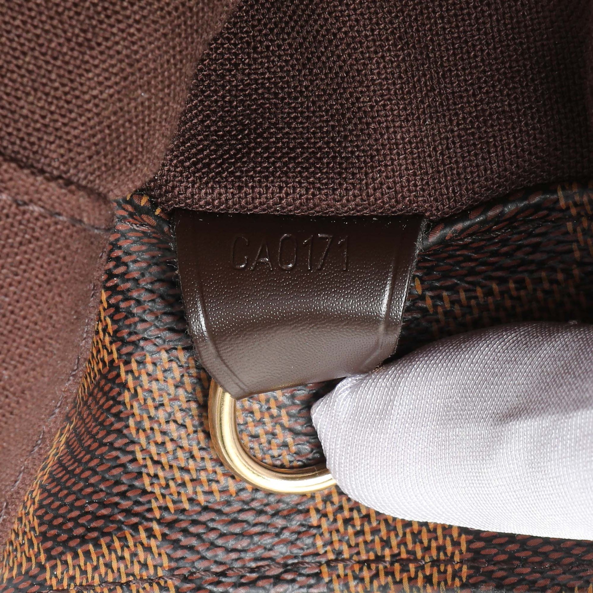 Exclusive Lous Vuitton Damier Ebene Bastille Messenger — Alternate View 10