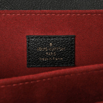 Exclusive Louis Vuitton Black Beige Empreinte Giant Monogram Pochette Metis — Detail View