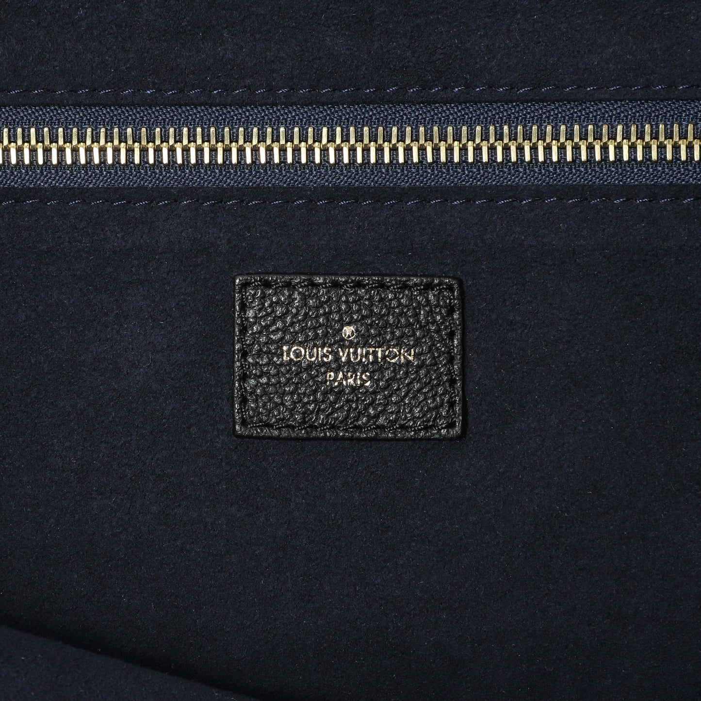 Exclusive Louis Vuitton Black Empreinte Monogram Giant Neverfull MM — Alternate View 9