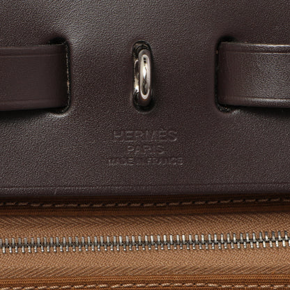 Exclusive Hermes Ebene Toile Herbag Zip 31 — Lifestyle View