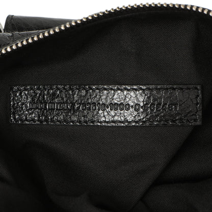 Exclusive Balenciaga Black Lambskin Superbusy XS Sling Bag — Lifestyle View