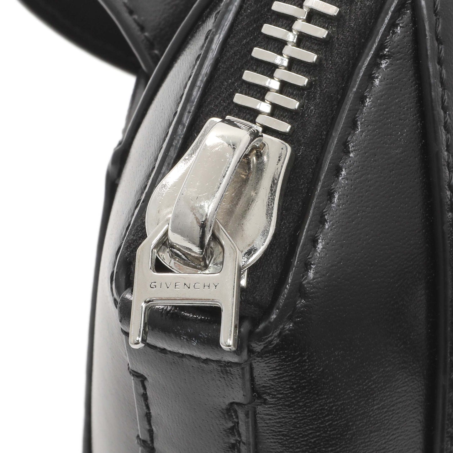 Exclusive Givenchy Black Calfskin Antigona U Crossbody Bag — Lifestyle View
