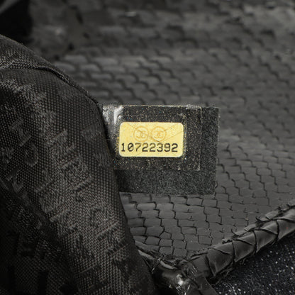 Exclusive Chanel Python Denim Square Quilt Chain Flap — Alternate View 10