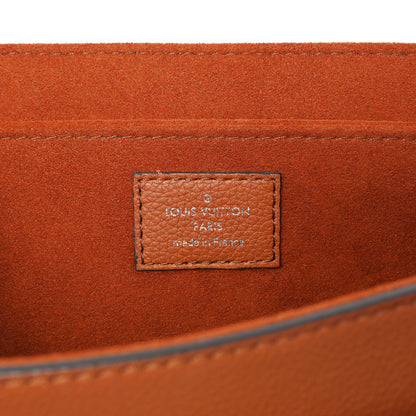 Exclusive Louis Vuitton Caramel Creme Black Soft Calfskin My Lockme Top Handle — Alternate View 9