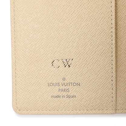 Exclusive Louis Vuitton Damier Azur Small Agenda Cover — Alternate View 7