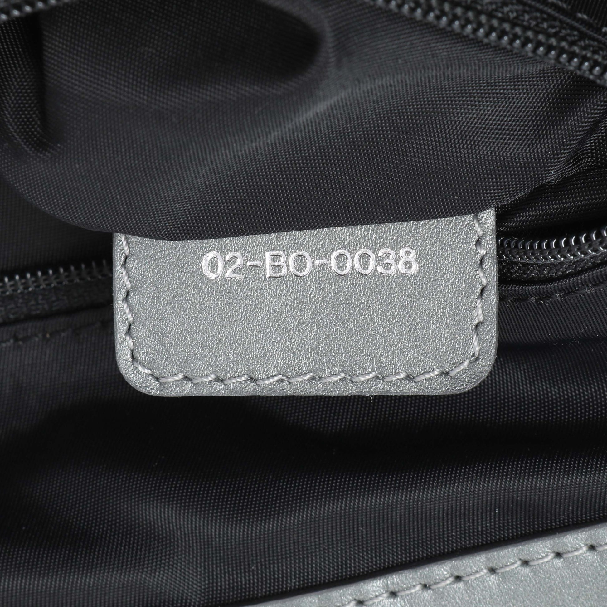 Exclusive Christian Dior Grey Satin Cannage Charming Doctors Bag — Lifestyle View