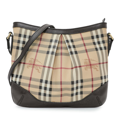 Exclusive Burberry Hartham Haymarket Check Crossbody — Front View