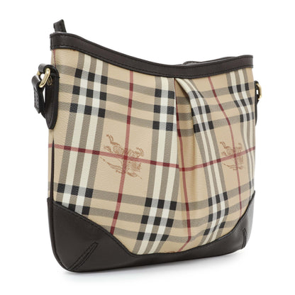 Exclusive Burberry Hartham Haymarket Check Crossbody — Side View