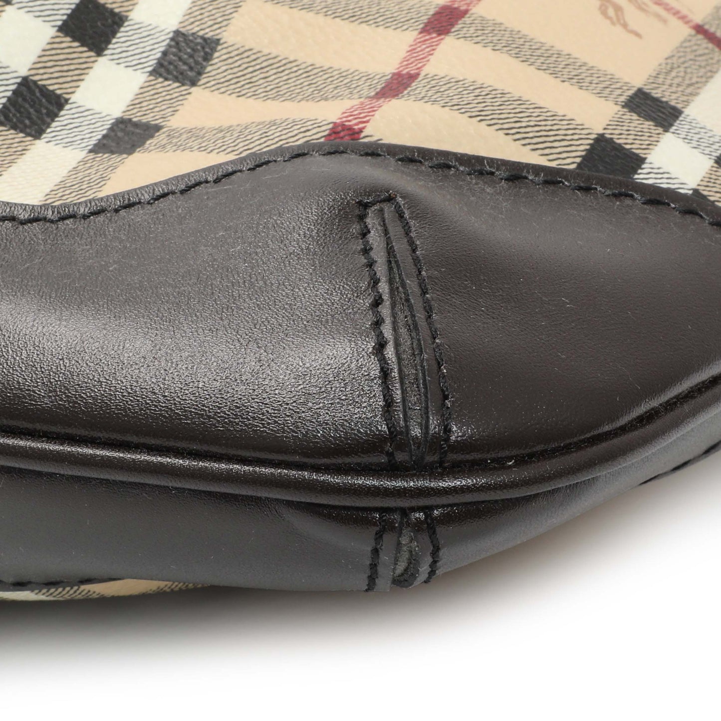 Exclusive Burberry Hartham Haymarket Check Crossbody — Detail View