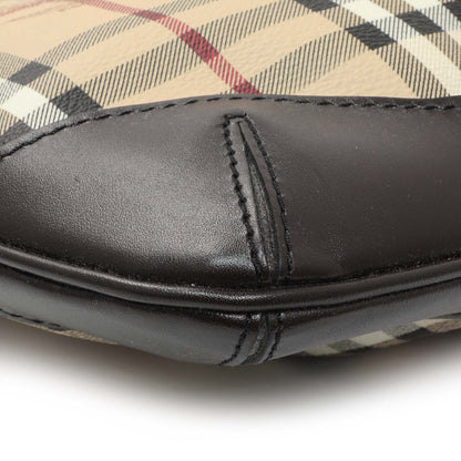 Exclusive Burberry Hartham Haymarket Check Crossbody — Lifestyle View