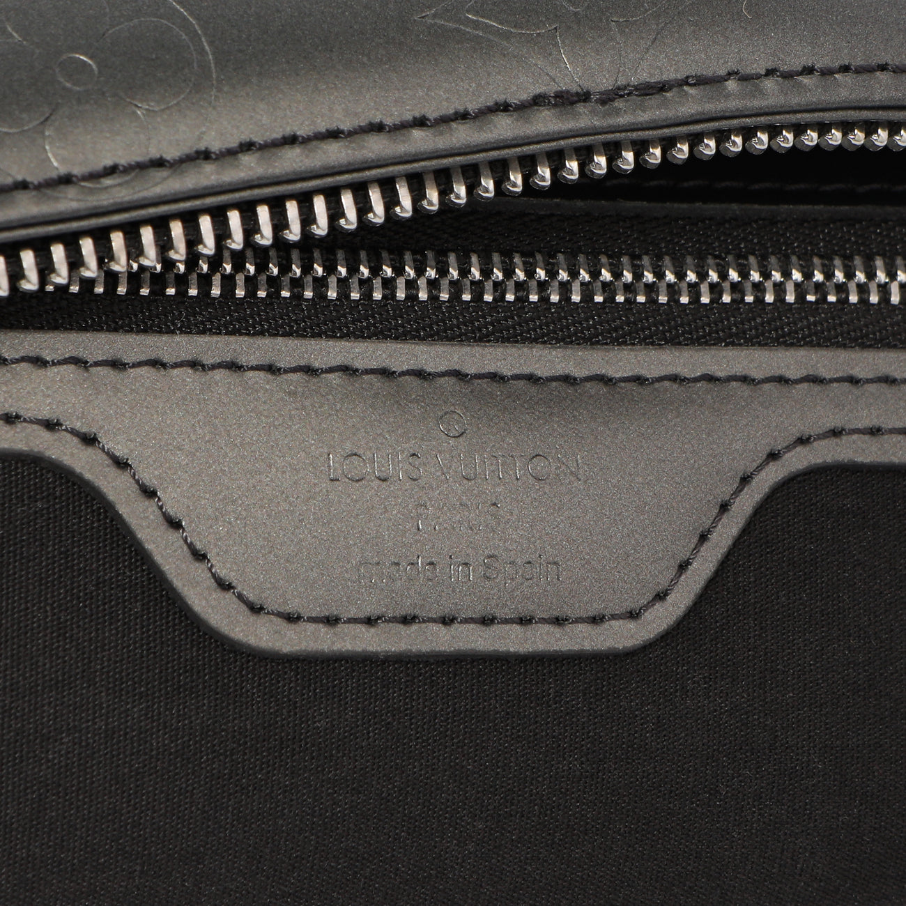 Exclusive Louis Vuitton Grey Mat Monogram Stockton — Alternate View 9