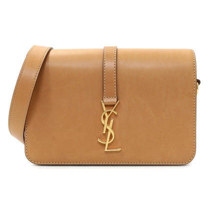 Exclusive Saint Laurent Calfskin University Shoulder Bag — Front View
