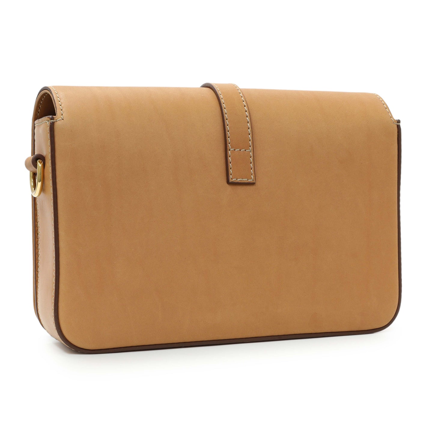 Exclusive Saint Laurent Calfskin University Shoulder Bag — Side View