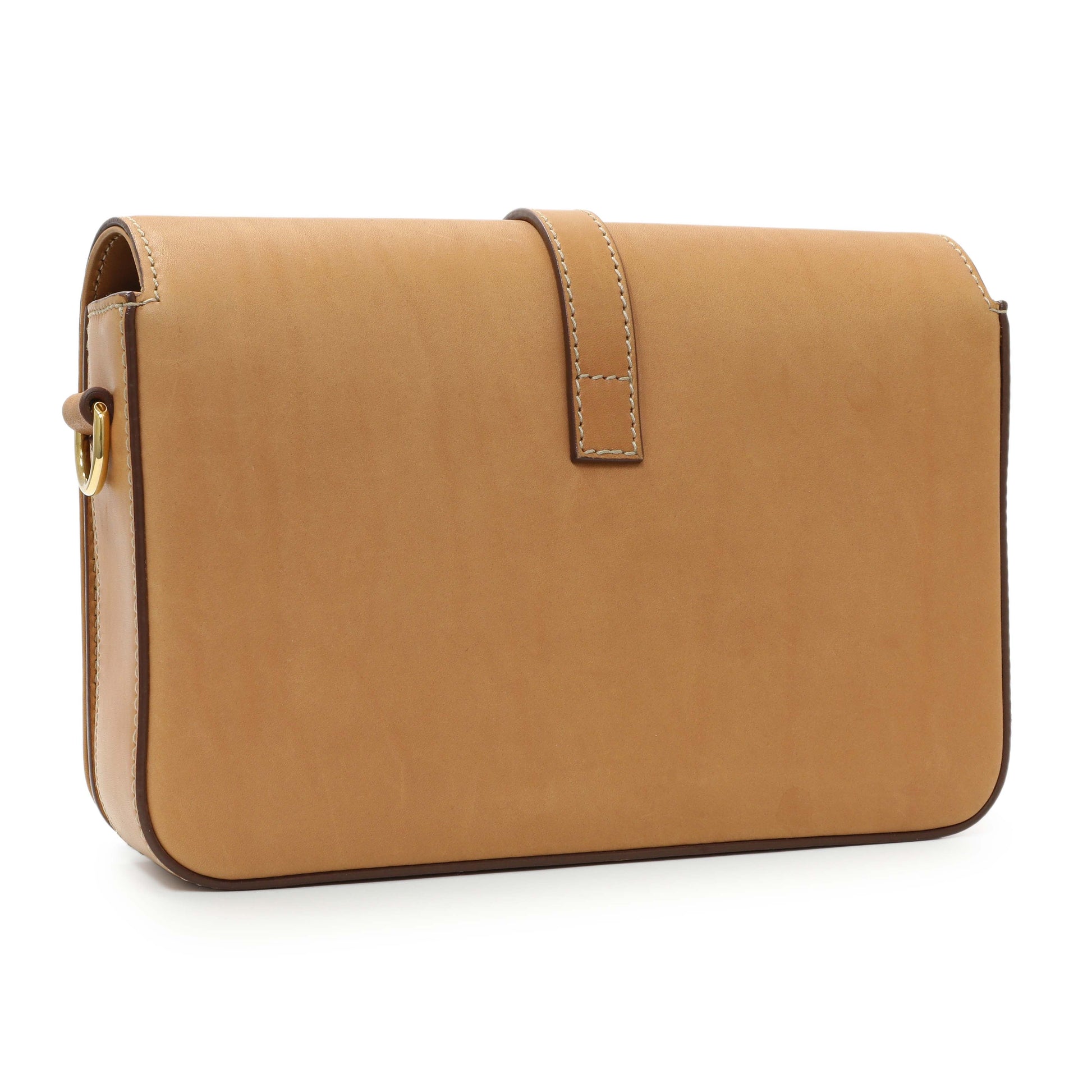 Exclusive Saint Laurent Calfskin University Shoulder Bag — Side View