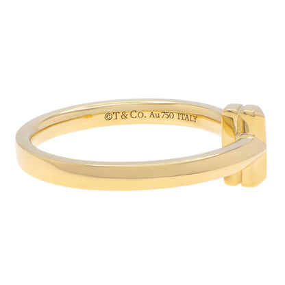 Exclusive Tiffany & Co. 18K Yellow Gold Diamond T1 Ring — Back View