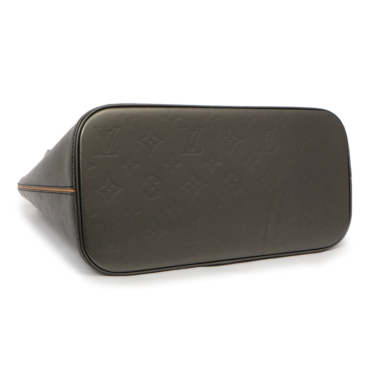 Exclusive Louis Vuitton Grey Mat Monogram Stockton — Back View