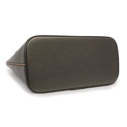Exclusive Louis Vuitton Grey Mat Monogram Stockton — Back View