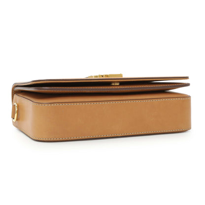 Exclusive Saint Laurent Calfskin University Shoulder Bag — Back View