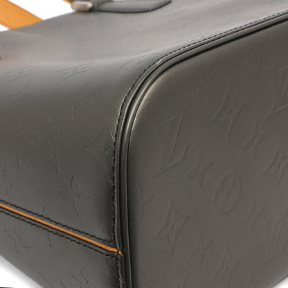 Exclusive Louis Vuitton Grey Mat Monogram Stockton — Lifestyle View