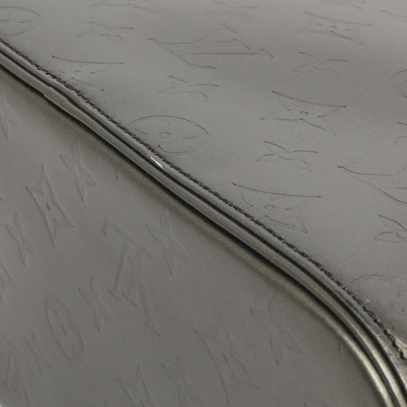 Exclusive Louis Vuitton Grey Mat Monogram Stockton — Alternate View 10
