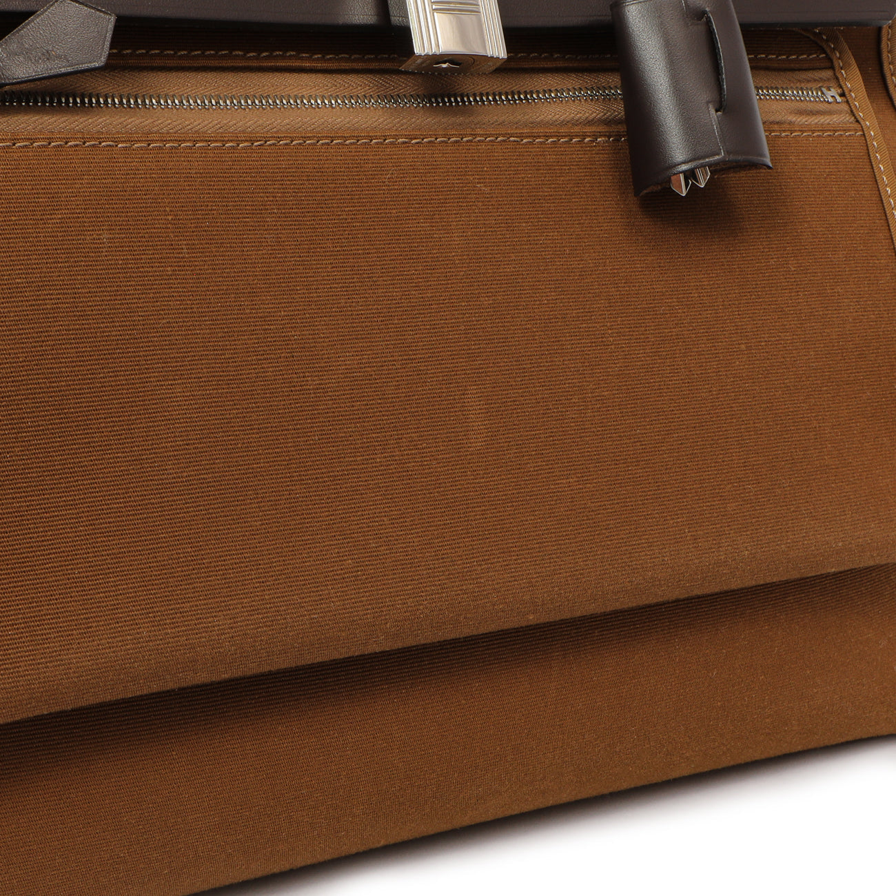 Exclusive Hermes Ebene Toile Herbag Zip 31 — Alternate View 8