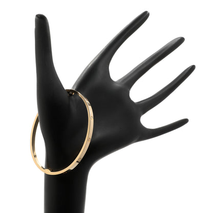 Exclusive Cartier 18K Yellow Gold Small Love Bracelet — Back View