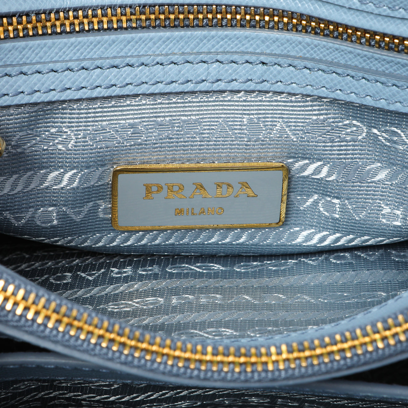 Exclusive Prada Astrale Saffiano Lux Small Promenade Tote — Detail View