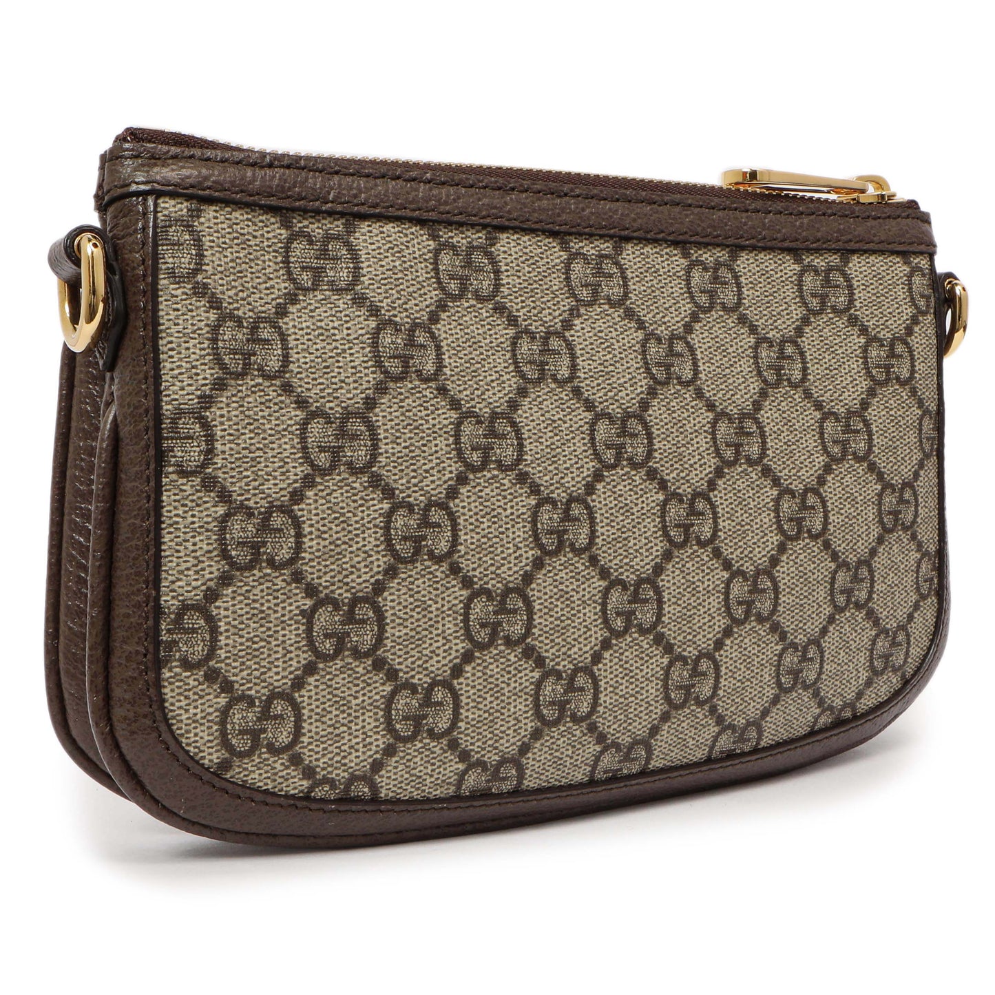 Exclusive Gucci Web Mini Blondie Crossbody Bag — Side View