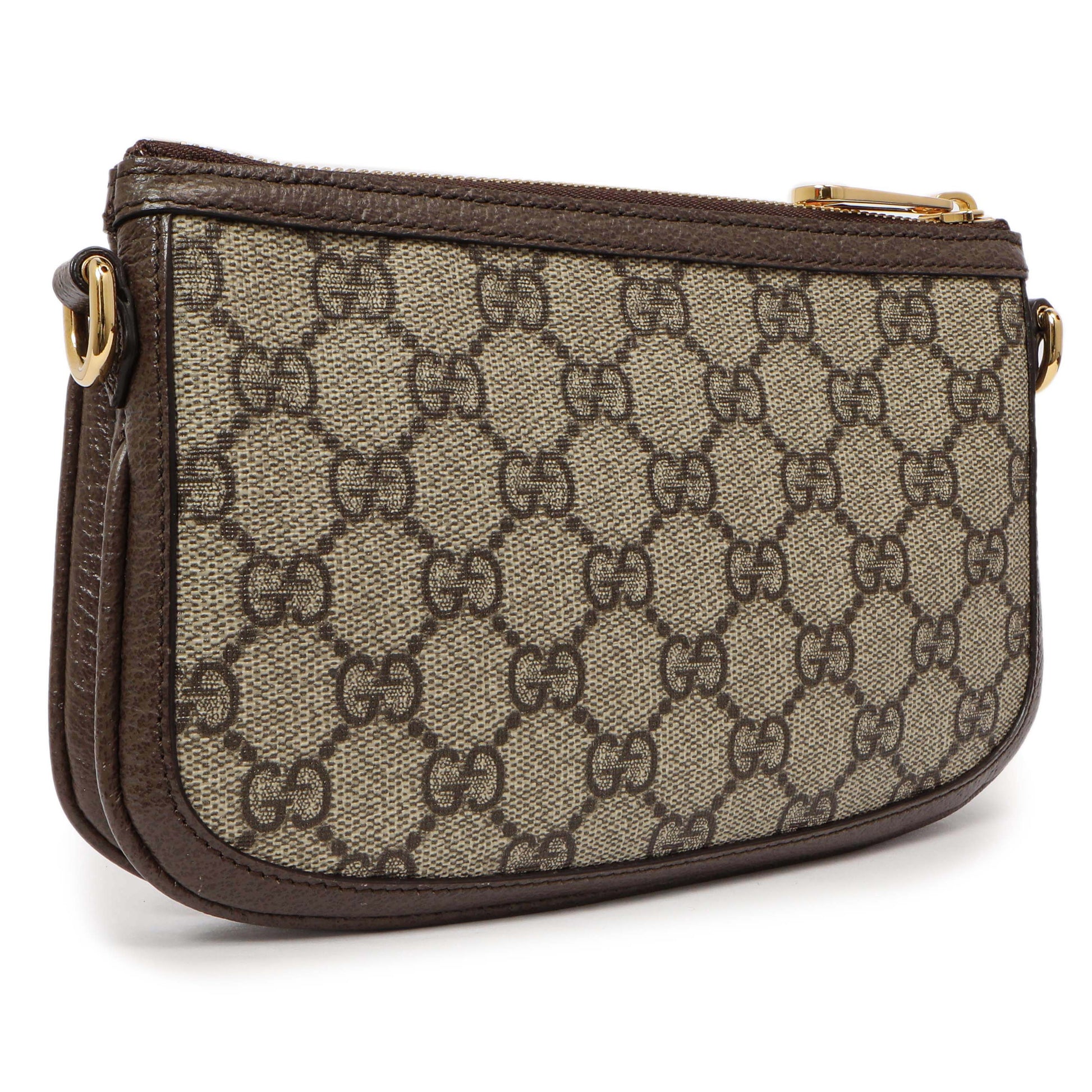 Exclusive Gucci Web Mini Blondie Crossbody Bag — Side View